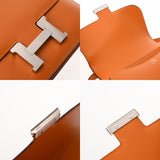 HERMES エルメス コンスタンス 3 ミニ 18 アプリコット C刻印(2018年頃) レディース エバーカラー ショルダーバッグ Aランク 中古 銀蔵