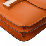 HERMES エルメス コンスタンス 3 ミニ 18 アプリコット C刻印(2018年頃) レディース エバーカラー ショルダーバッグ Aランク 中古 銀蔵