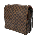 LOUIS VUITTON ルイヴィトン ダミエ ナヴィグリオ ブラウン N45255 ユニセックス ダミエキャンバス ショルダーバッグ Bランク 中古 銀蔵