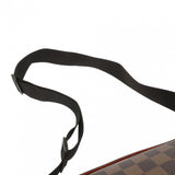 LOUIS VUITTON ルイヴィトン ダミエ ナヴィグリオ ブラウン N45255 ユニセックス ダミエキャンバス ショルダーバッグ Bランク 中古 銀蔵