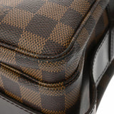 LOUIS VUITTON ルイヴィトン ダミエ ナヴィグリオ ブラウン N45255 ユニセックス ダミエキャンバス ショルダーバッグ Bランク 中古 銀蔵
