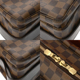 LOUIS VUITTON ルイヴィトン ダミエ ナヴィグリオ ブラウン N45255 ユニセックス ダミエキャンバス ショルダーバッグ Bランク 中古 銀蔵