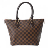 LOUIS VUITTON ルイヴィトン ダミエ サレヤ PM ブラウン N51183 レディース ダミエキャンバス ハンドバッグ ABランク 中古 銀蔵