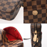 LOUIS VUITTON ルイヴィトン ダミエ リフト ブラウン N60009 レディース ダミエキャンバス ショルダーバッグ Aランク 中古 銀蔵