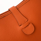 HERMES エルメス エブリン GM オレンジ □H刻印(2004年頃) レディース トリヨンクレマンス ショルダーバッグ Aランク 中古 銀蔵