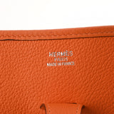 HERMES エルメス エブリン GM オレンジ □H刻印(2004年頃) レディース トリヨンクレマンス ショルダーバッグ Aランク 中古 銀蔵