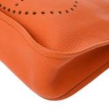 HERMES エルメス エブリン GM オレンジ □H刻印(2004年頃) レディース トリヨンクレマンス ショルダーバッグ Aランク 中古 銀蔵