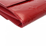 LOUIS VUITTON ルイヴィトン モノグラムヴェルニ ポルトモネビエカルトクレディ 両面財布 ポムダムール M91982 レディース モノグラムヴェルニ 二つ折り財布 Aランク 中古 銀蔵