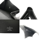 LOUIS VUITTON ルイヴィトン ダミエグラフィット ポルトフォイユマルコ 黒/グレー N62664 メンズ ダミエキャンバス 二つ折り財布 Aランク 中古 銀蔵