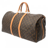 LOUIS VUITTON ルイヴィトン モノグラム キーポル バンドリエール 55 ブラウン M41414 ユニセックス モノグラムキャンバス ボストンバッグ Bランク 中古 銀蔵
