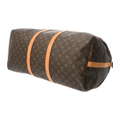LOUIS VUITTON ルイヴィトン モノグラム キーポル バンドリエール 55 ブラウン M41414 ユニセックス モノグラムキャンバス ボストンバッグ Bランク 中古 銀蔵