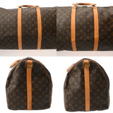 LOUIS VUITTON ルイヴィトン モノグラム キーポル バンドリエール 55 ブラウン M41414 ユニセックス モノグラムキャンバス ボストンバッグ Bランク 中古 銀蔵