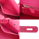 HERMES エルメス バーキン 35 ローズディリアン □Q刻印(2013年頃) ユニセックス ヴォーエプソン ハンドバッグ Aランク 中古 銀蔵