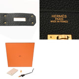 HERMES エルメス バーキン 35 ブラック □M刻印(2009年頃) ユニセックス トリヨンクレマンス ハンドバッグ Aランク 中古 銀蔵