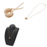 BVLGARI ブルガリ B-ZERO1 ネックレス レディース K18イエローゴールド YG ネックレス Aランク 中古 銀蔵