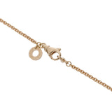 BVLGARI ブルガリ B-ZERO1 ネックレス レディース K18イエローゴールド YG ネックレス Aランク 中古 銀蔵