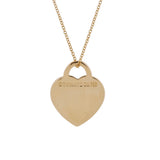 TIFFANY&Co. ティファニー リターントゥハート ネックレス レディース K18イエローゴールド YG ネックレス Aランク 中古 銀蔵