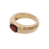 CHAUMET ショーメ ジョイア リング ガーネット #10 10号 レディース K18イエローゴールド YG リング・指輪 Aランク 中古 銀蔵