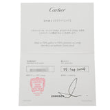 CARTIER カルティエ ジュストアンクル ブレスレット SM ダイヤ #15 レディース K18イエローゴールド YG ブレスレット Aランク 中古 銀蔵
