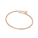 CARTIER カルティエ ジュストアンクル ブレスレット SM ダイヤ #17 レディース K18イエローゴールド YG ブレスレット Aランク 中古 銀蔵