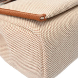 HERMES エルメス エールバッグ ジップ 20 ルトゥルネ フォーブ/エクリュ K刻印(20025年頃) レディース ヴァッシュハンター/トワルミリタリー ハンドバッグ Aランク 中古 銀蔵