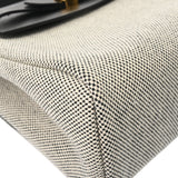 HERMES エルメス エールバッグ ジップ 20 ルトゥルネ ブラック/エクリュ K刻印(20025年頃) レディース ヴァッシュハンター/トワルミリタリー ハンドバッグ Aランク 中古 銀蔵