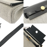 HERMES エルメス エールバッグ ジップ 20 ルトゥルネ ブラック/エクリュ K刻印(20025年頃) レディース ヴァッシュハンター/トワルミリタリー ハンドバッグ Aランク 中古 銀蔵