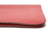 HERMES エルメス ドゴン GM ルージュガランス □K刻印(2007年頃) ユニセックス トゴ 長財布 ABランク 中古 銀蔵