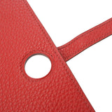 HERMES エルメス ドゴン GM ルージュガランス □K刻印(2007年頃) ユニセックス トゴ 長財布 ABランク 中古 銀蔵