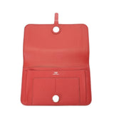 HERMES エルメス ドゴン GM ルージュガランス □K刻印(2007年頃) ユニセックス トゴ 長財布 ABランク 中古 銀蔵