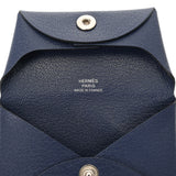 HERMES エルメス バスティア ブルードプリュス W刻印(2024年頃) レディース エバーカラー コインケース Aランク 中古 銀蔵