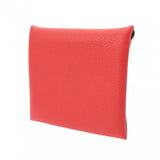 HERMES エルメス バスティア ルージュラデュー W刻印(2024年頃) レディース エバーカラー コインケース Aランク 中古 銀蔵