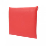 HERMES エルメス バスティア ルージュラデュー W刻印(2024年頃) レディース エバーカラー コインケース 未使用 銀蔵