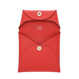 HERMES エルメス バスティア ルージュラデュー W刻印(2024年頃) レディース エバーカラー コインケース 未使用 銀蔵