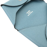 HERMES エルメス バスティア ブルージーン □K刻印(2007年頃) レディース ヴォーエプソン コインケース ABランク 中古 銀蔵