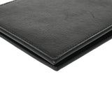 HERMES エルメス シチズンツイルコンパクト ブラック W刻印(2024年頃) メンズ エバーカラー 二つ折り財布 ABランク 中古 銀蔵