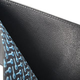 HERMES エルメス シチズンツイルコンパクト ブラック W刻印(2024年頃) メンズ エバーカラー 二つ折り財布 ABランク 中古 銀蔵