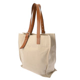 HERMES エルメス エトリヴィエール ゴールド/エクリュ 刻印不鮮明 メンズ トワルアッシュ/ヴァッシュハンター トートバッグ Bランク 中古 銀蔵