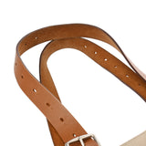 HERMES エルメス エトリヴィエール ゴールド/エクリュ 刻印不鮮明 メンズ トワルアッシュ/ヴァッシュハンター トートバッグ Bランク 中古 銀蔵