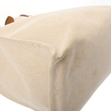 HERMES エルメス エトリヴィエール ゴールド/エクリュ 刻印不鮮明 メンズ トワルアッシュ/ヴァッシュハンター トートバッグ Bランク 中古 銀蔵