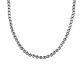 no brand ノーブランド ダイヤネックレス 3.00ct レディース K18ホワイトゴールド WG ネックレス Aランク 中古 銀蔵