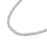 no brand ノーブランド ダイヤネックレス 3.00ct レディース K18ホワイトゴールド WG ネックレス Aランク 中古 銀蔵