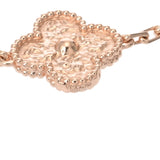 VAN CLEEF & ARPELS ヴァンクリーフ＆アーペル ヴィンテージアルハンブラ ロングネックレス 20モチーフ レディース K18ピンクゴールド PG ネックレス Aランク 中古 銀蔵