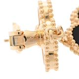 VAN CLEEF & ARPELS ヴァンクリーフ＆アーペル スウィート ハート スウィート カーネリアン ダイヤ VCARD79000 レディース K18イエローゴールド YG ピアス Aランク 中古 銀蔵