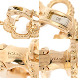 VAN CLEEF & ARPELS ヴァンクリーフ＆アーペル スウィート ハート スウィート カーネリアン ダイヤ VCARD79000 レディース K18イエローゴールド YG ピアス Aランク 中古 銀蔵