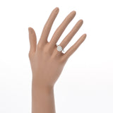 TIFFANY&Co. ティファニー ソレスト クッション カット ダブル ハロー エンゲージメント リング 0.73ct G-VS1-E 11号 レディース Pt950プラチナ リング・指輪 Aランク 中古 銀蔵