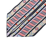 HERMES エルメス ツイリー HARNAIS EN ROSACE ネイビー/マルチ レディース シルク100％ スカーフ Bランク 中古 銀蔵