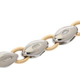 BVLGARI ブルガリ ホロスコープ ユニセックス ステンレス K18イエローゴールド YG ネックレス Aランク 中古 銀蔵