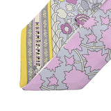 HERMES エルメス ツイリー TAPIS PERSANS パープル/マルチ レディース シルク100％ スカーフ Bランク 中古 銀蔵
