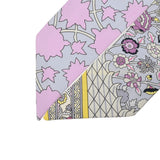 HERMES エルメス ツイリー TAPIS PERSANS パープル/マルチ レディース シルク100％ スカーフ Bランク 中古 銀蔵